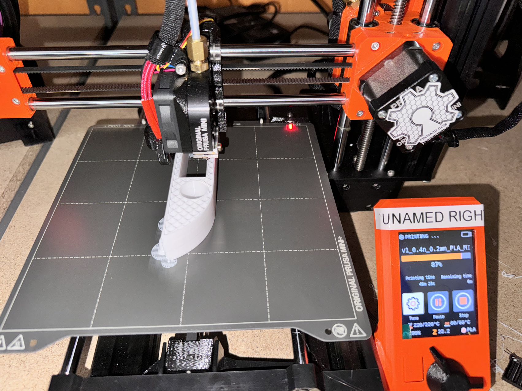 Printing in Progress